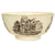 Original British Patriotic Bowl Endorsing Gen. John Burgoyne, who Lost at the U.S. Revolutionary Battle at Saratoga Springs in 1777 Original Items