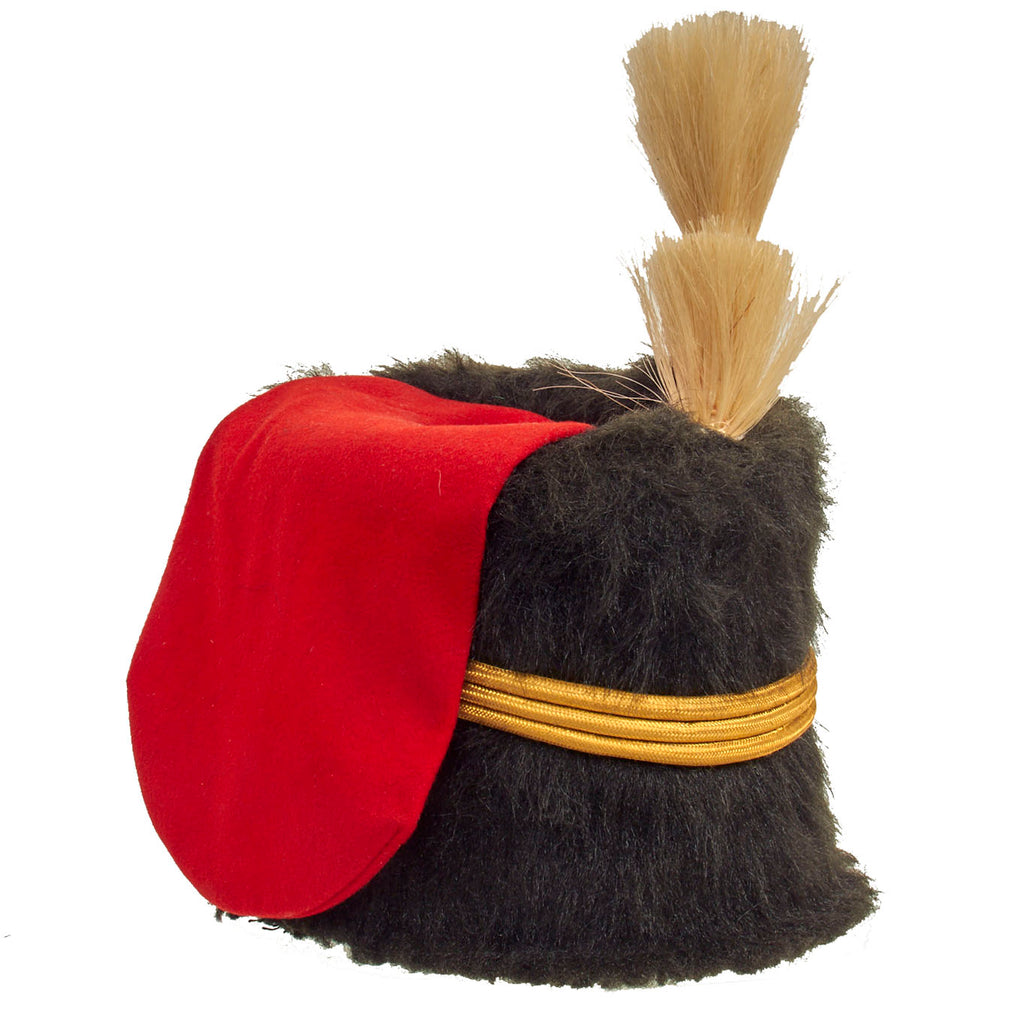 Original British Hussar Royal Horse Artillery Regiment Other Ranks Busby with Plume Original Items