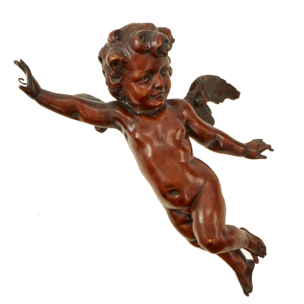 Original British 18th Century Winged Angel Cherub Recovered from the H.M.S. Royal George Wreck in 1782 By Charles Spalding Original Items