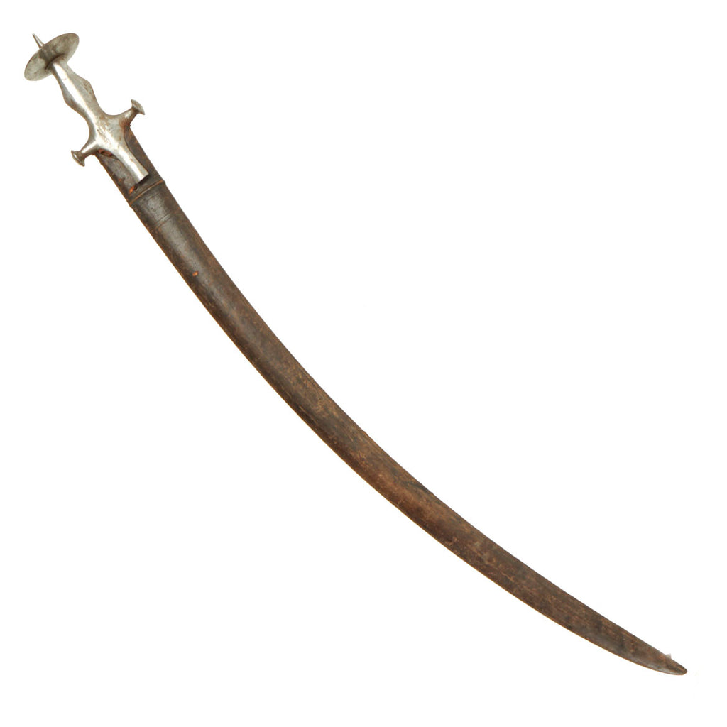 Original Indian 18th Century Tulwar Battle Sword with Scabbard - Sepoy ...