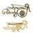 Original Collection of WWII U.S. “Remember Pearl Harbor” Patriotic Brooch Pins Original Items