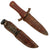 Original U.S. WWII Fighting Knife Set of Two Lot - USN Mark 1 Fighting Knife by Henry Boker & Co and Cuustom Made Original Items