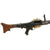Original German WWII MG 34 Display Machine Gun by Waffenwerke Brünn with Tan Belt Drum - both dated 1944 Original Items
