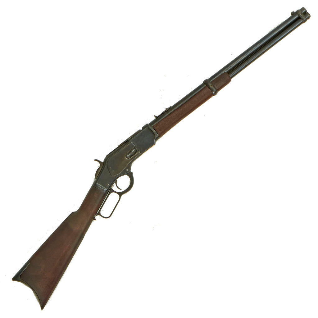 Original U.S. Winchester Model 1873 .44-40 Saddle Ring Carbine Serial Number 345602B - Made in 1890 Original Items
