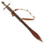 Original Victorian Era Sudanese Mahdi Dervish Kaskara Broadsword with Leather Scabbard and Body Sling c.1870 Original Items