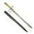Original Set of Two Argentine Mauser M1891 Bayonets by WKC - One Aluminum & One Brass Grip Original Items