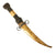 Original Turkish WWI Curved Wootz Steel Trench Dagger captured at the Battle of Lone Pine in 1915 Original Items