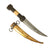 Original Turkish WWI Curved Wootz Steel Trench Dagger captured at the Battle of Lone Pine in 1915 Original Items