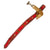 Original 19th Century Arabian Jambiya Dagger with Heavily Decorated Scabbard and Later Period Belt Original Items