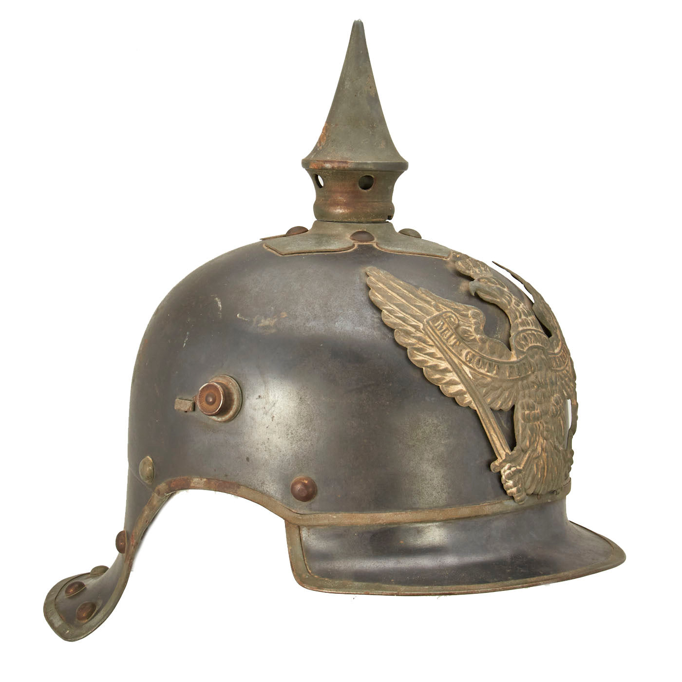◆希少 1920年頃 イングランド製！W・ブリテン 4.7海軍砲 No.1264 Original German WWI Prussian M1915 Jäger zu Pferde Lobster Tail