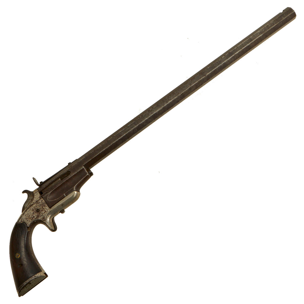 Original U.S. Frank Wesson .22cal Single Shot "Pocket Rifle" Target Pistol Serial 2144 - circa 1872 Original Items