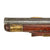 Original Excellent Dutch - German Brass Mounted Military Flintlock Pistol with Coat of Arms - dated 1750 Original Items