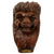 Original Napoleonic Pair of British Naval Carved Oak Lion’s Heads Removed from H.M.S. LION in 1837 Original Items