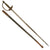 Original U.S. Civil War M-1840 Army NCO's Sword by C. Roby with Broken Scabbard - Dated 1865 Original Items