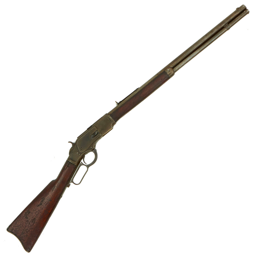 Original U.S. Winchester Model 1873 .44-40 Rifle with Round Barrel & Saddle Ring made in 1879 - Serial 37809 Original Items
