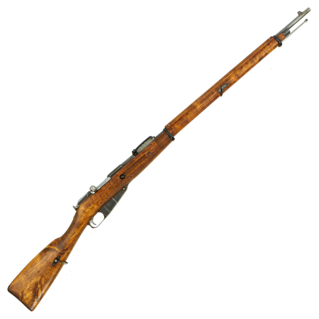 Original Antique Finnish Captured Mosin-Nagant M/91 Infantry Rifle by Tula Arsenal serial 65729 - dated 1893 Original Items