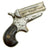 Original Rare U.S. 19th Century Sharps Model 4A "Bulldog" .32 Rimfire 4 Barrel Pepperbox Pistol - Serial 8619 Original Items