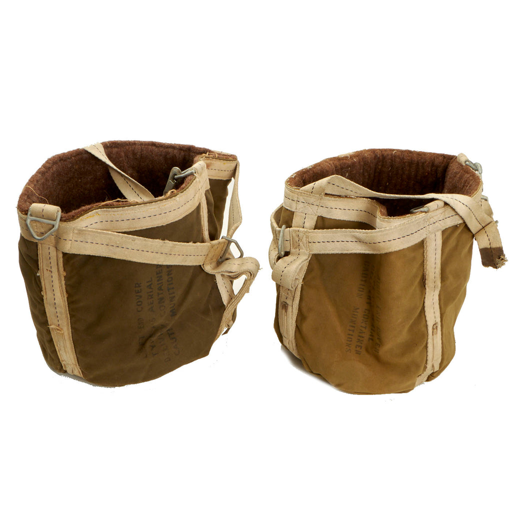 Original U.S. WWII Airborne Type A-5 Aerial Delivery Container - Left & Right Original Items