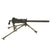 Original U.S. WWII Browning .30 Caliber M1919A4 Display MG made from USGI Parts with Tripod & Inert Ammo in Can Original Items
