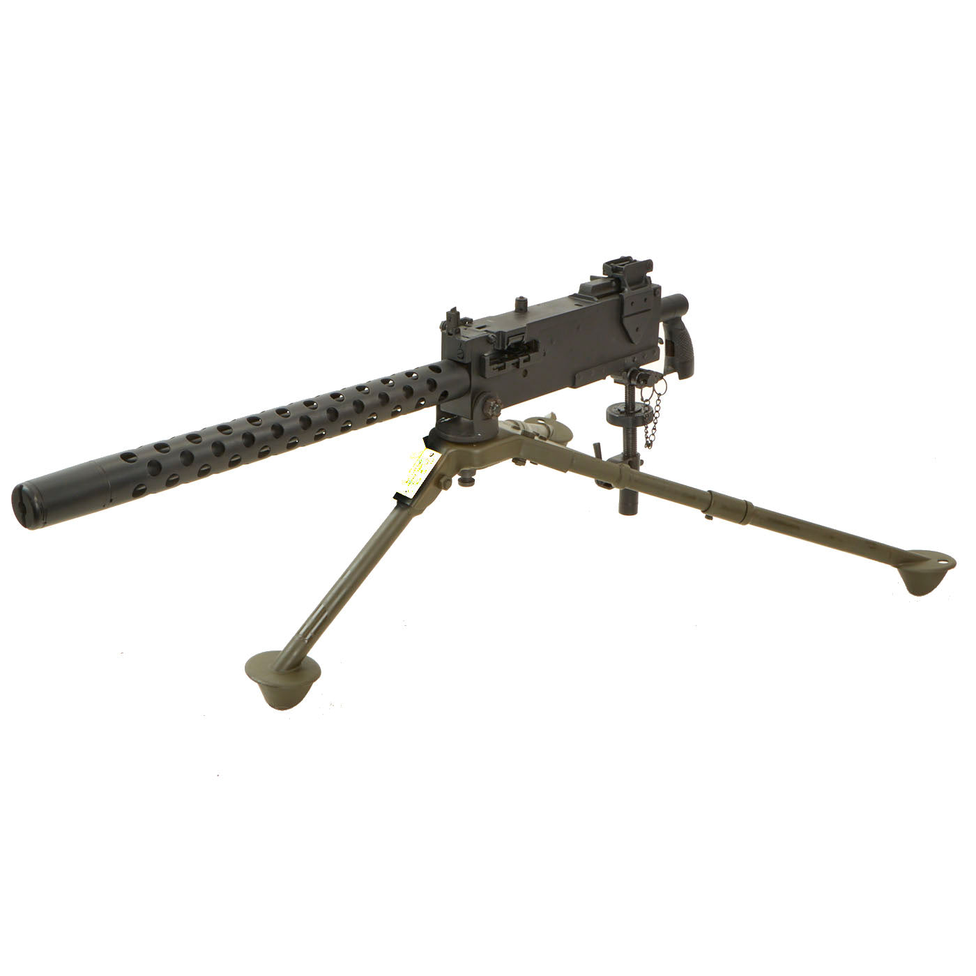 Original U.S. WWII Browning .30 Caliber 1919 Display Machine Gun 