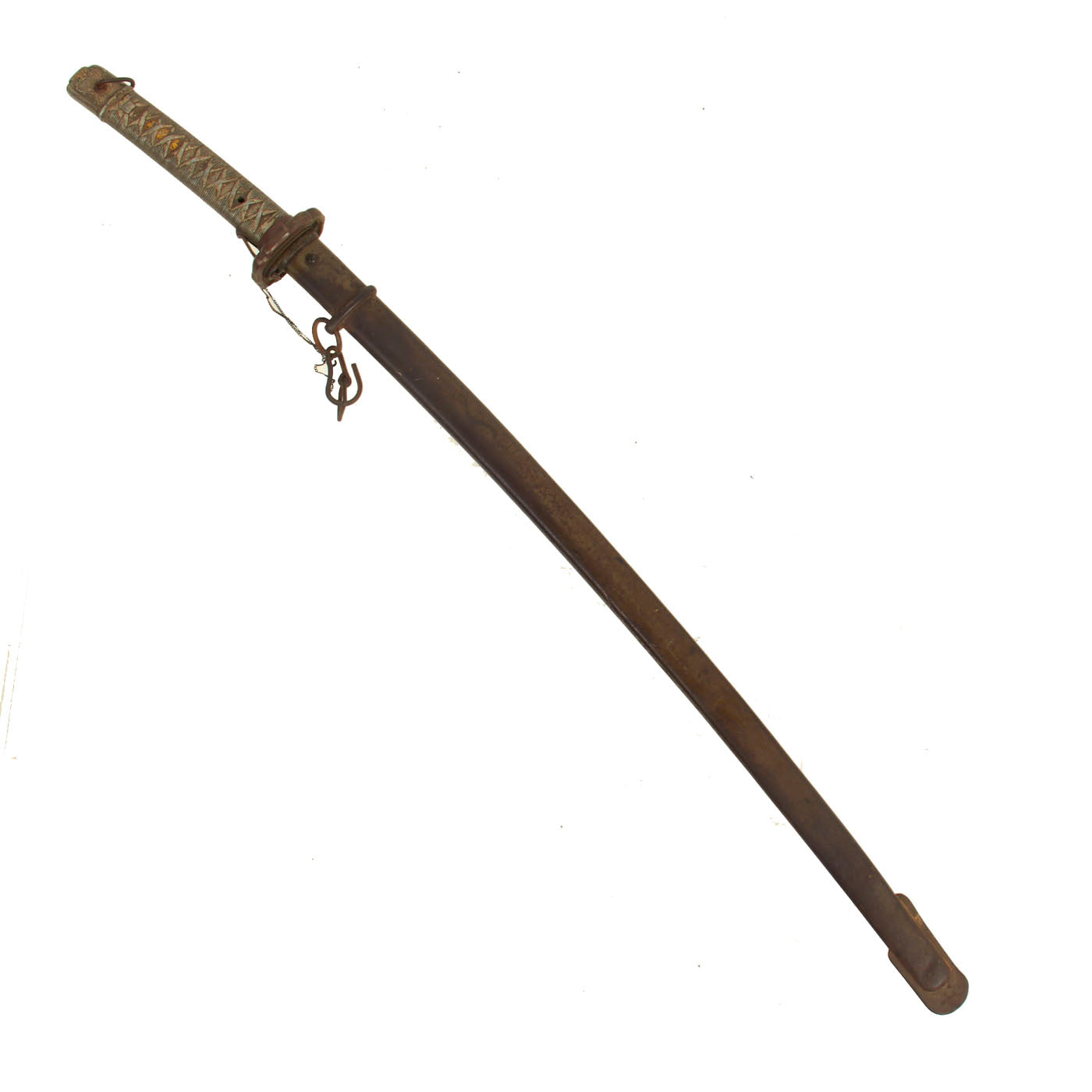 古い剣 Original WWII Japanese Army Battle Damaged Type 95 NCO