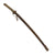 Original WWII Japanese Army Battle Damaged Type 95 NCO Katana Sword with Matched Serial 70264 Original Items