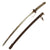 Original WWII Japanese Army Battle Damaged Type 95 NCO Katana Sword with Matched Serial 70264 Original Items