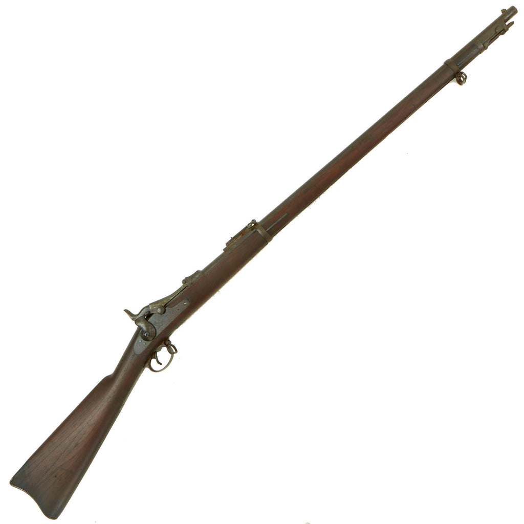 Original U.S. Springfield Trapdoor Model 1884 Round Rod Bayonet Rifle made in 1891 - Serial No 504614 Original Items