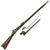 Original U.S. Springfield Trapdoor M1873/84 Rifle with Standard Ram Rod & Bayonet made in 1888 - Serial 389166 Original Items