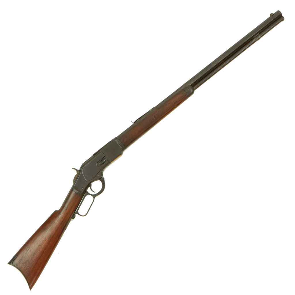 Original U.S. Winchester Model 1873 .32-20 Rifle with Octagonal Barrel made in 1885 - Serial 185383B Original Items