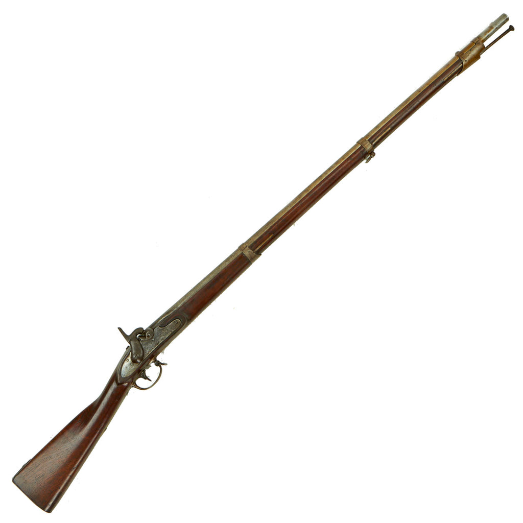 Original U.S. Civil War Era Springfield M-1835 Musket Converted to Percussion with Replacement Breech - dated 1839 Original Items