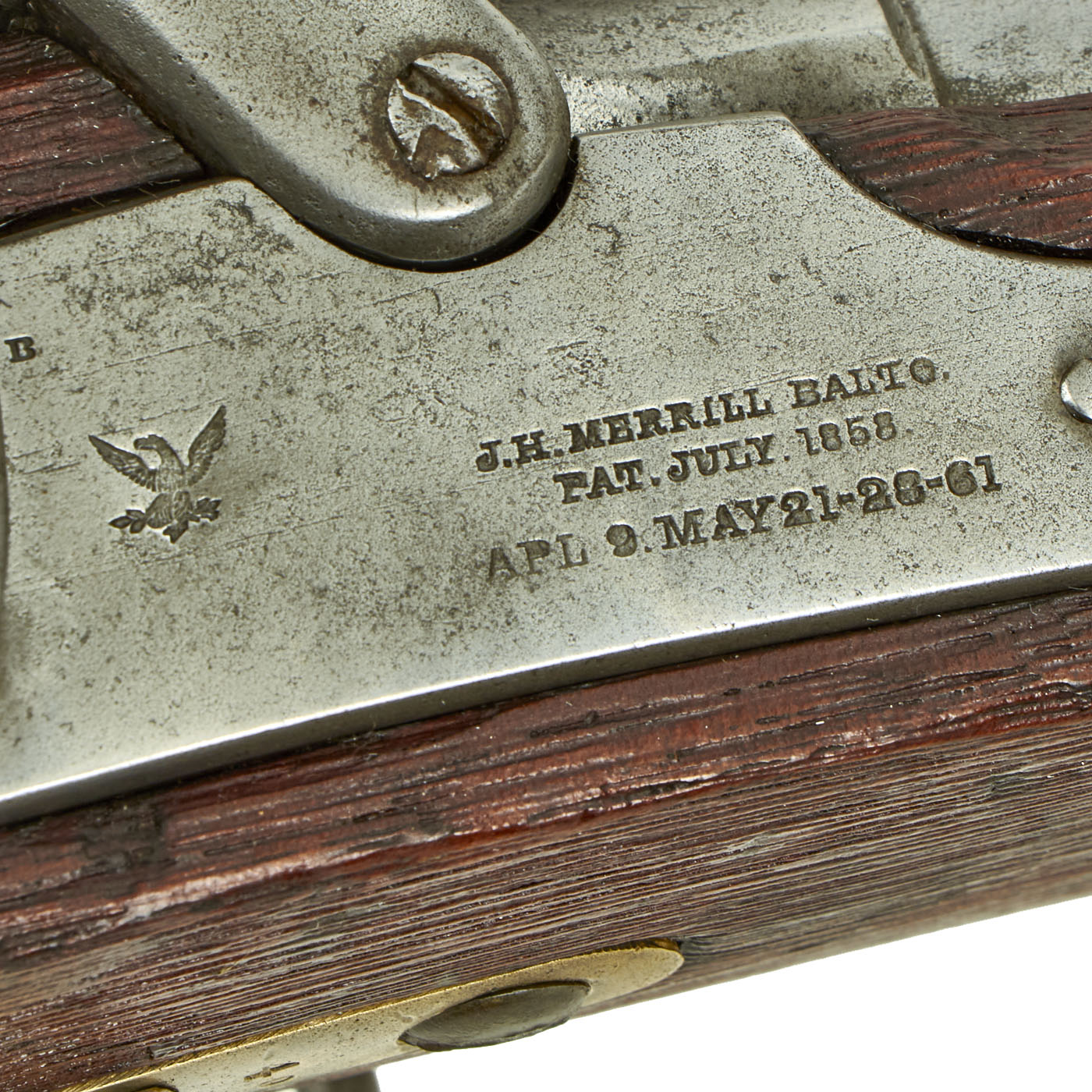 Mardill Rind Original U.S. Civil War J.H. Merrill M1858 2nd Model Saddle Ring Breec ...
