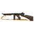 Original U.S. WWII Thompson M1A1 Display Submachine Gun with Aluminum Receiver, Nobuckl Sling & Magazine - Serial 328879 Original Items