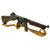 Original U.S. WWII Thompson M1A1 Display Submachine Gun with Aluminum Receiver, Nobuckl Sling & Magazine - Serial 328879 Original Items