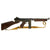 Original U.S. WWII Thompson M1A1 Display Submachine Gun with Aluminum Receiver, Nobuckl Sling & Magazine - Serial 328879 Original Items