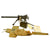 Original U.S. WWII Browning .30 Caliber M1919A4 Display Machine Gun with Original Tripod & Many Accessories Original Items