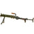 Original German WWII Rheinmetall Romanian ST-61 MG 15 Water Cooled Display Gun with Saddle Drum Magazine Original Items