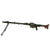 Original German WWII 1945 dated MG 34 Display Machine Gun by Waffenwerke Brünn with Accessories in Custom Transit Chest Original Items
