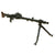 Original German WWII 1945 dated MG 34 Display Machine Gun by Waffenwerke Brünn with Accessories in Custom Transit Chest Original Items