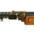 Original British WWII Lanchester MK.I* Display Submachine Gun SMG with Magazine & Parade Bayonet Original Items
