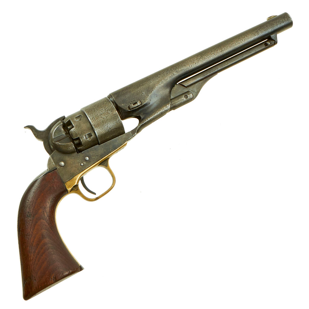 Original U.S. Indian Wars Era Colt M1860 Army .44cal Percussion Revolver with Cylinder Scene made in 1871 - Serial 192151 Original Items