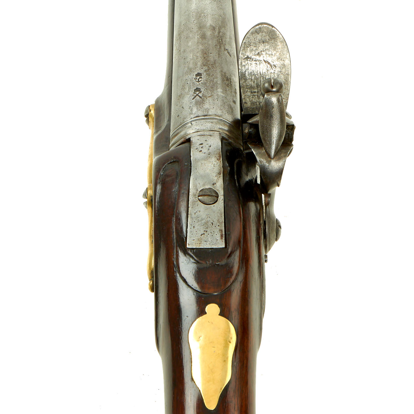 Original British Early P1730 Long Land Pattern Brown Bess Flintlock Mu ...