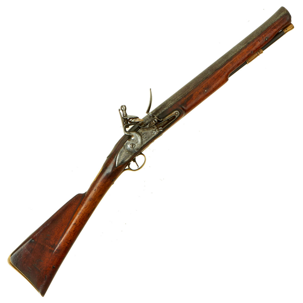 Original British Flintlock Blunderbuss by Jordan of London marked to Bankers of 59 Strand - later Coutts & Co. - dated 1747 Original Items