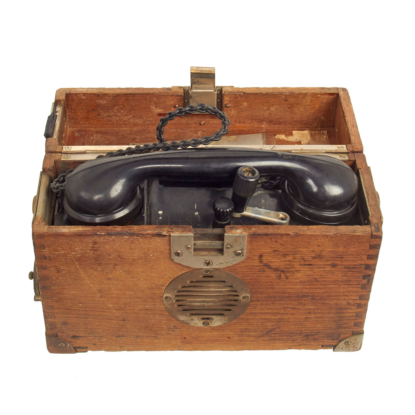 Original Imperial German WWI Feldfernsprecher Field Telephone Sets by – International  Military Antiques
