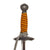 Original German WWII 2nd Model Luftwaffe Dagger by P.D. Lüneschloss with Scabbard, Partial Hanger, & Portepee Original Items