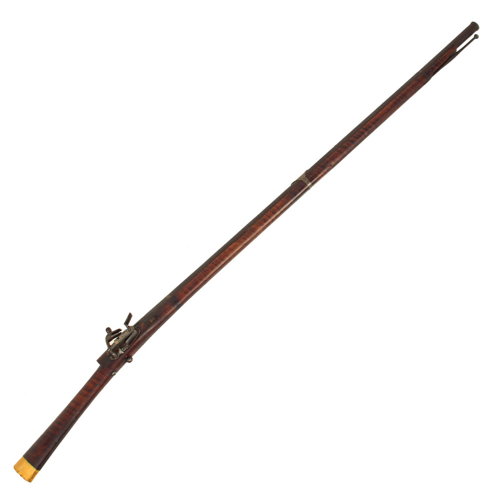 Original Caucusus Region Black Sea Miquelet Long Rifle with Gold Maker Marked Lock & Marine Ivory Butt Cap - Circa 1800 Original Items