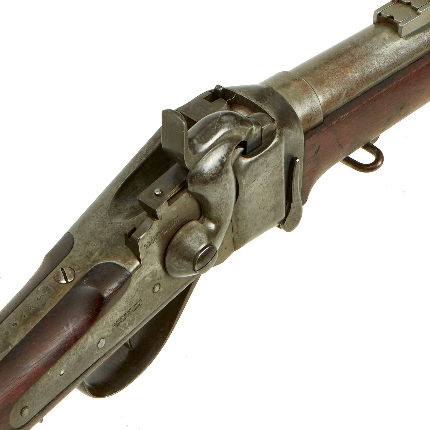 Original Rare U.S. Springfield-Sharps Model 1870 Type I Trials Rifle w ...