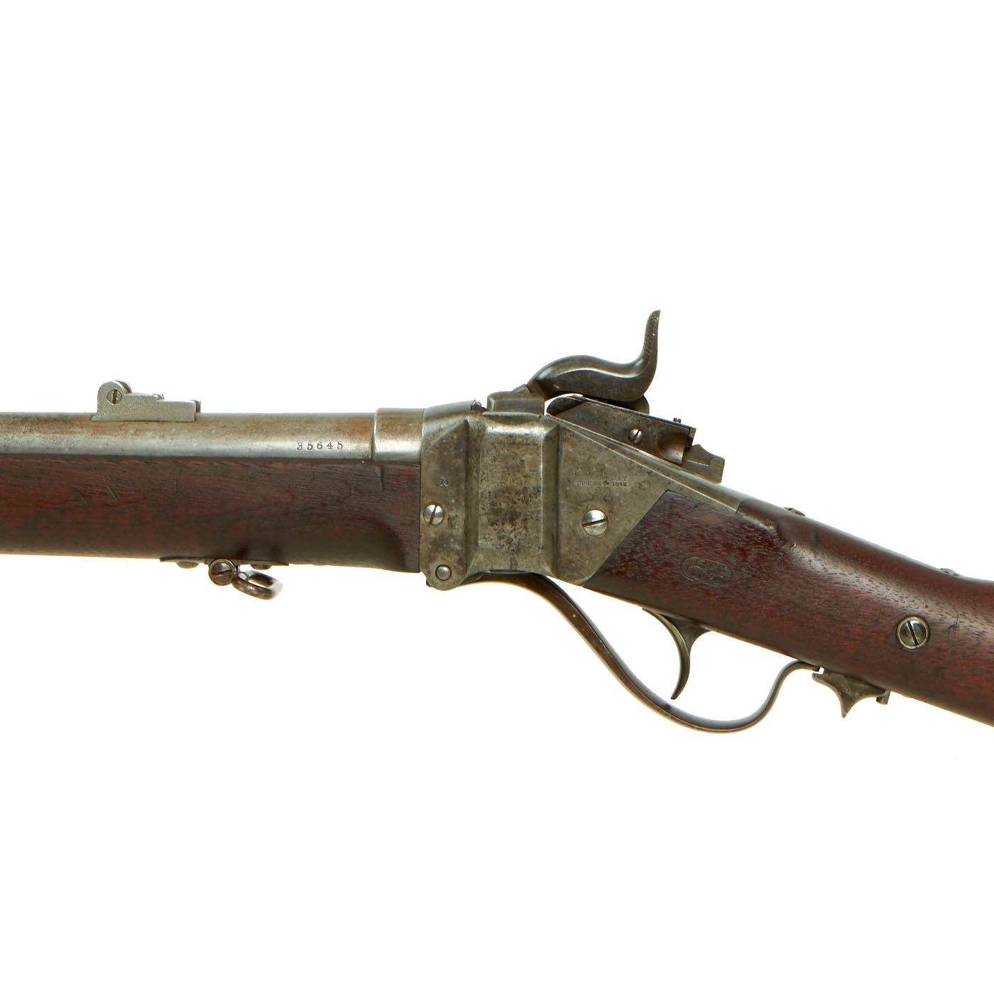Original Rare U.S. Springfield-Sharps Model 1870 Type I Trials Rifle w ...