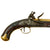 Original British Napoleonic Brass Barrel Flintlock Pistol by Durs Egg made for Philippe d'Auvergne, Prince of Bouillon circa 1796 Original Items