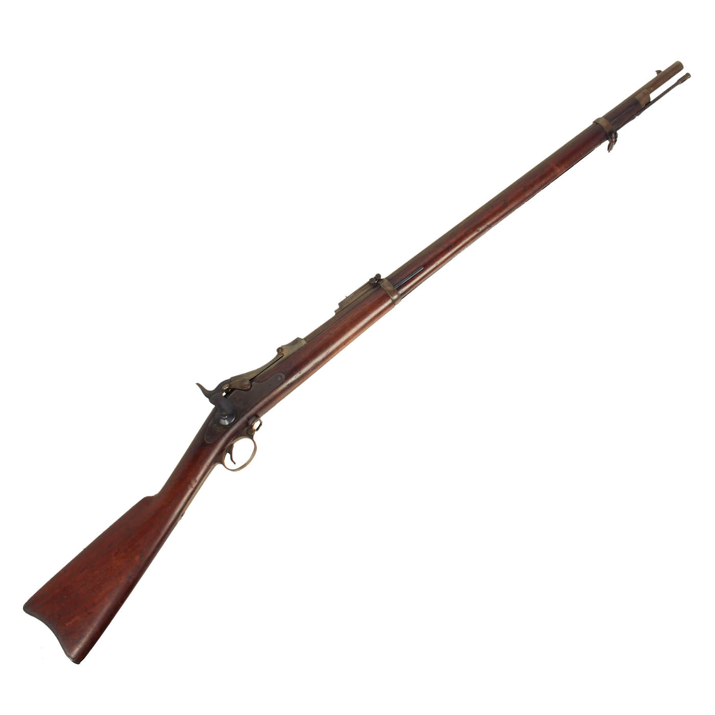 Original U.S. Springfield Trapdoor M1873 Cadet Rifle updated to